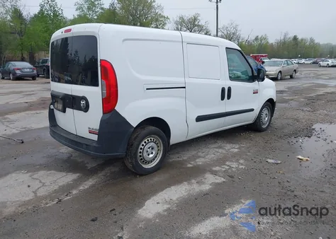 2016 Ram Promaster City Tradesman из США, поврежденный, VIN ZFBERFAT0G6B45026